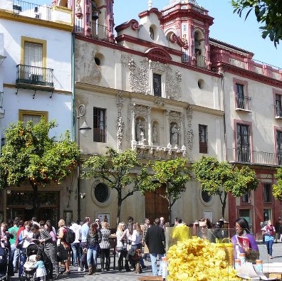 Vista de la plaza del salvador